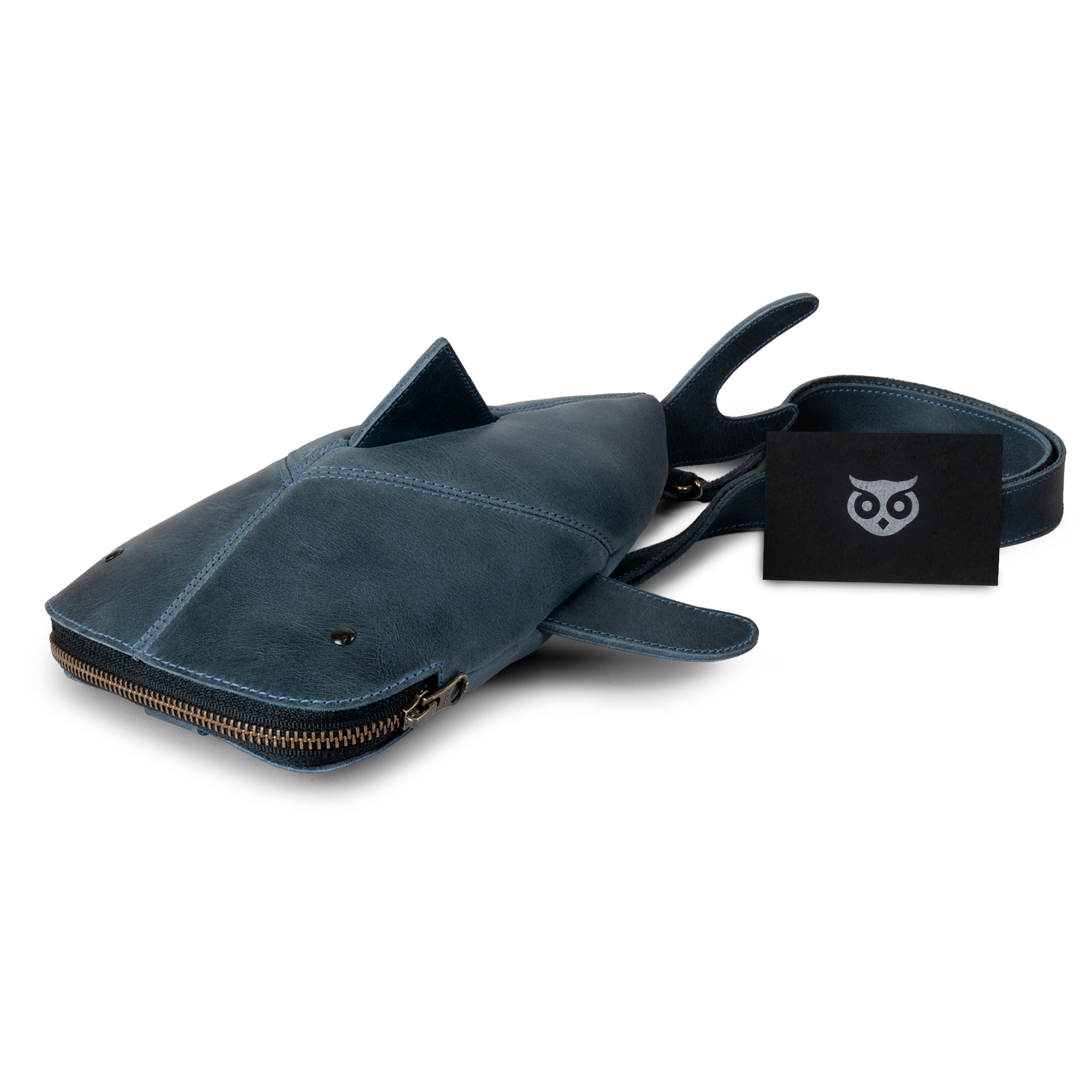 Leather Shark Crossbody Bag – StockyardX, The Leather Store