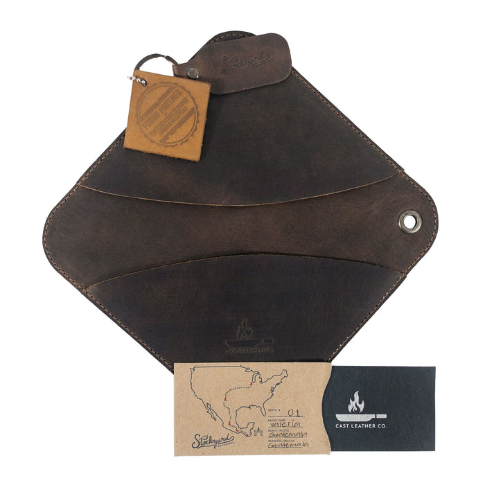 Squared Oven Mitt - Stockyard X 'The Leather Store'