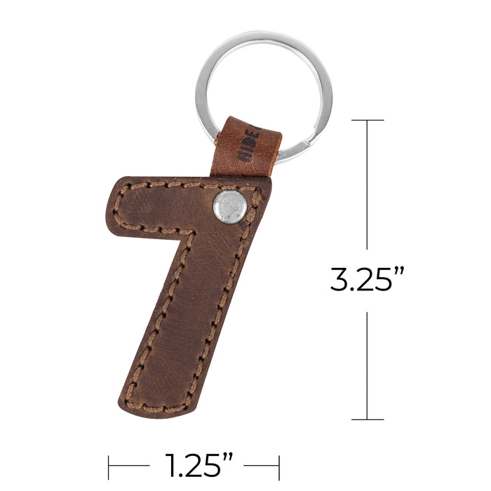 Number Keychain