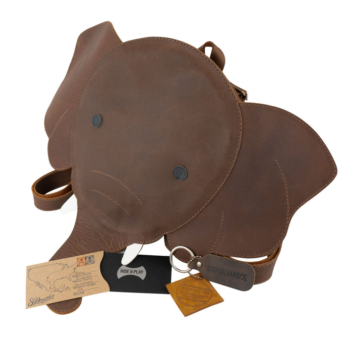 Elephant-Shaped Backpack