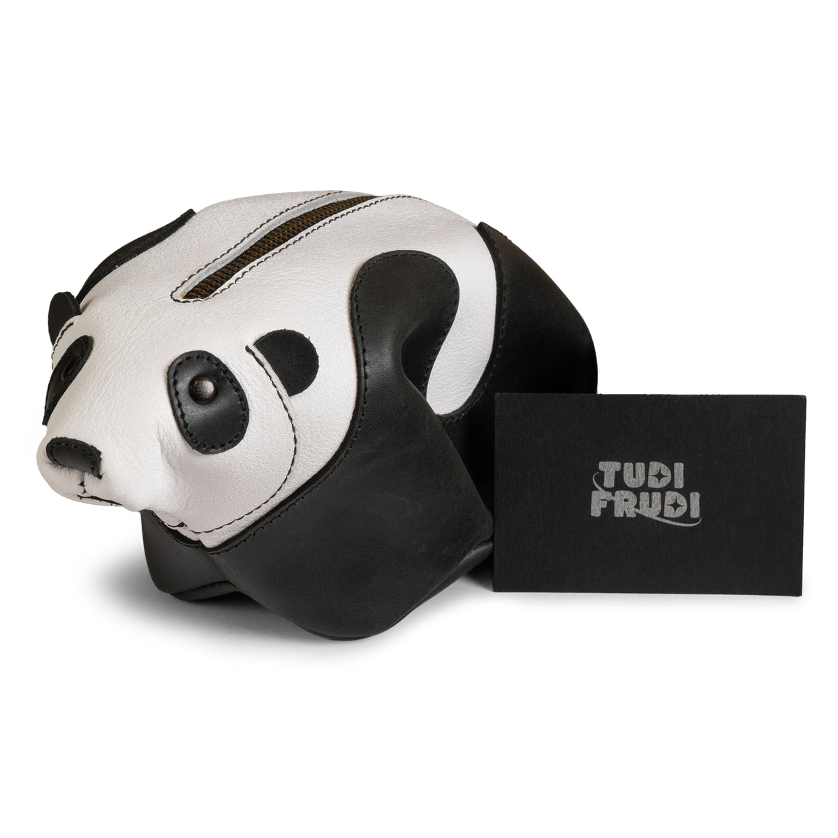 Leather Panda Pouch