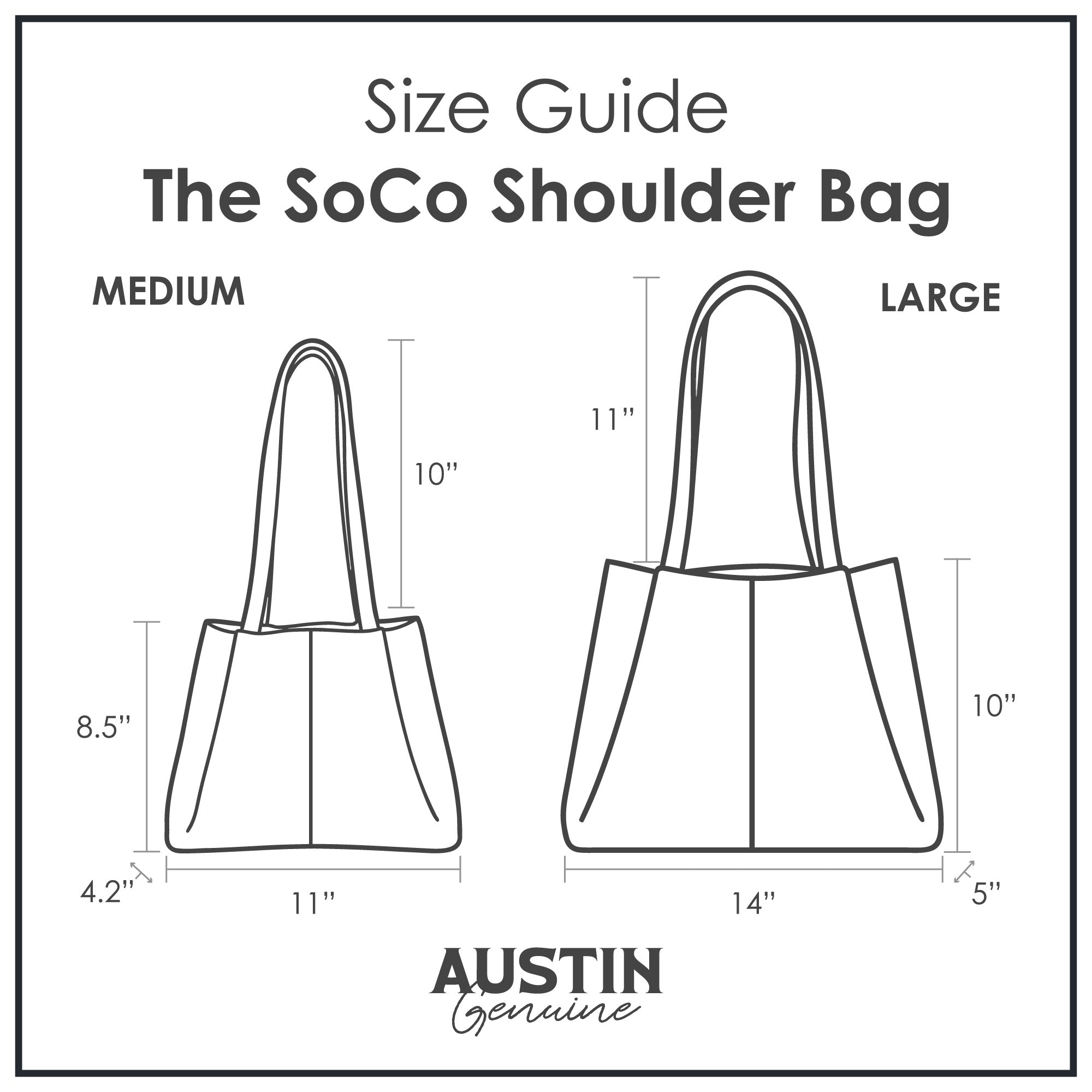 The SoCo Shoulder Bag (Medium)