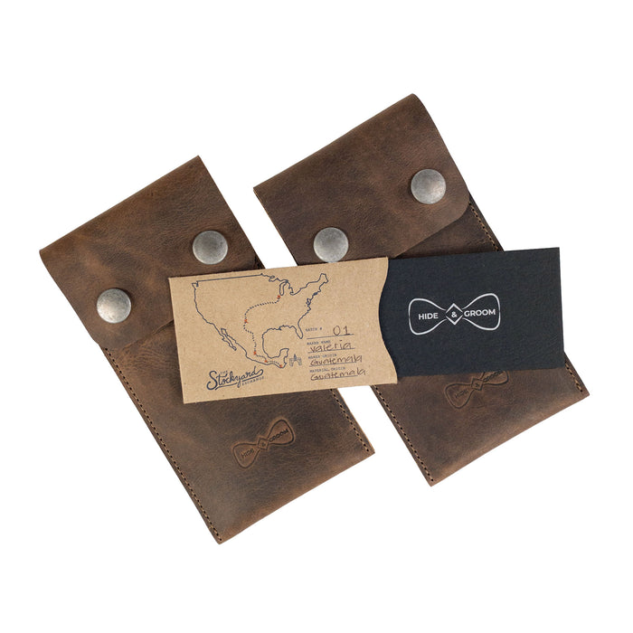 Set of 2 Watch Cover for Groomsmen - Stockyard X 'The Leather Store'