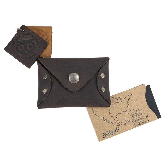 Riveted Unibody Card Holder - Stockyard X 'The Leather Store'