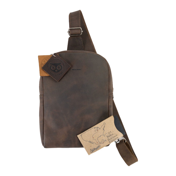 Crossbody Rounded Bag - Stockyard X 'The Leather Store'