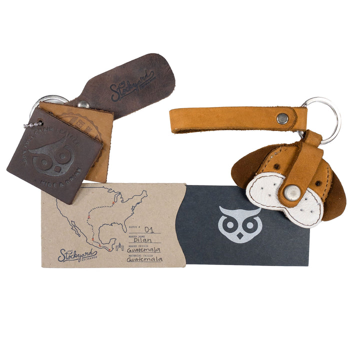 Puppy Key Cover - Stockyard X 'The Leather Store'