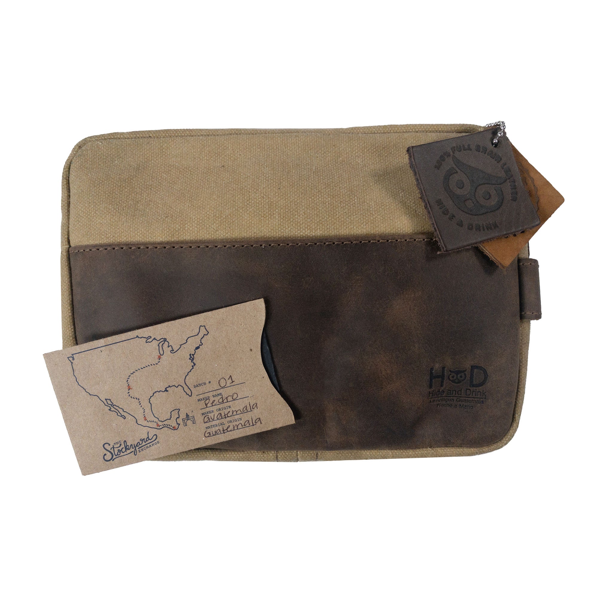 Travel Dopp Kit - Stockyard X 'The Leather Store'