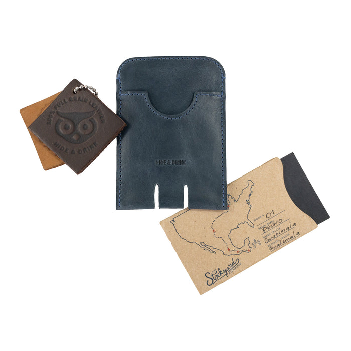 Push Card Holder - Stockyard X 'The Leather Store'
