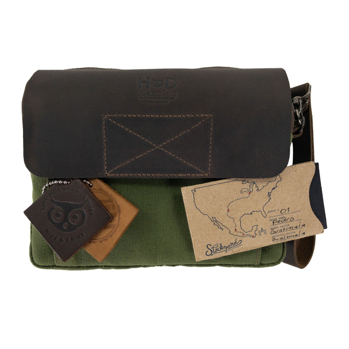 Zippered Tactical Bag for Camping - Stockyard X 'The Leather Store'