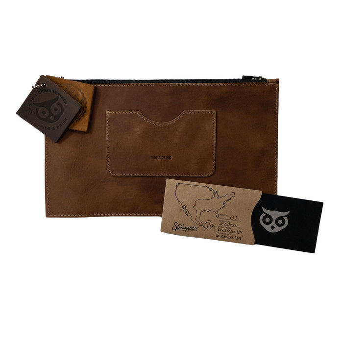 Multipurpose Handbag with Zipper - Stockyard X 'The Leather Store'