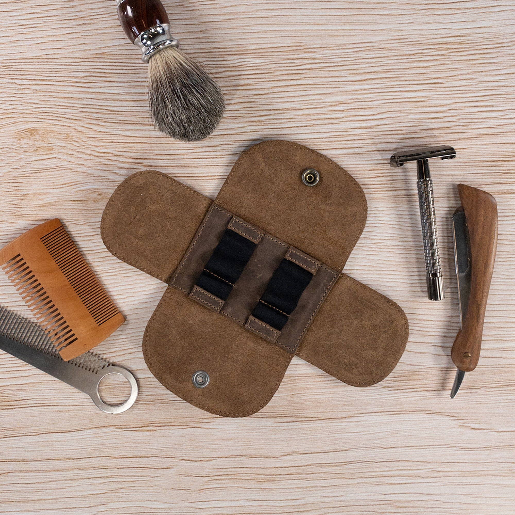 Razor Case Wallet - Stockyard X 'The Leather Store'