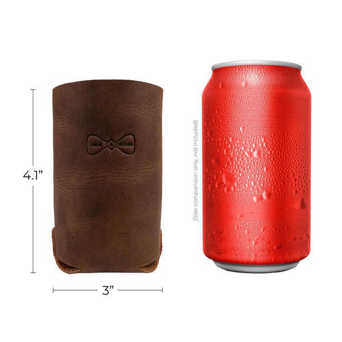 Beer Can Sleeve (Set of 2) - Stockyard X 'The Leather Store'
