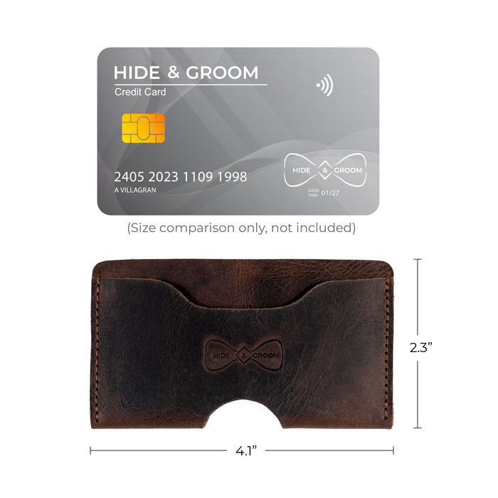 Set of 2 Wallets for Groomsmen - Stockyard X 'The Leather Store'