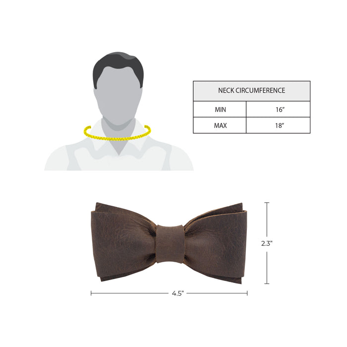 Riveted Bow Tie for Groomsmen