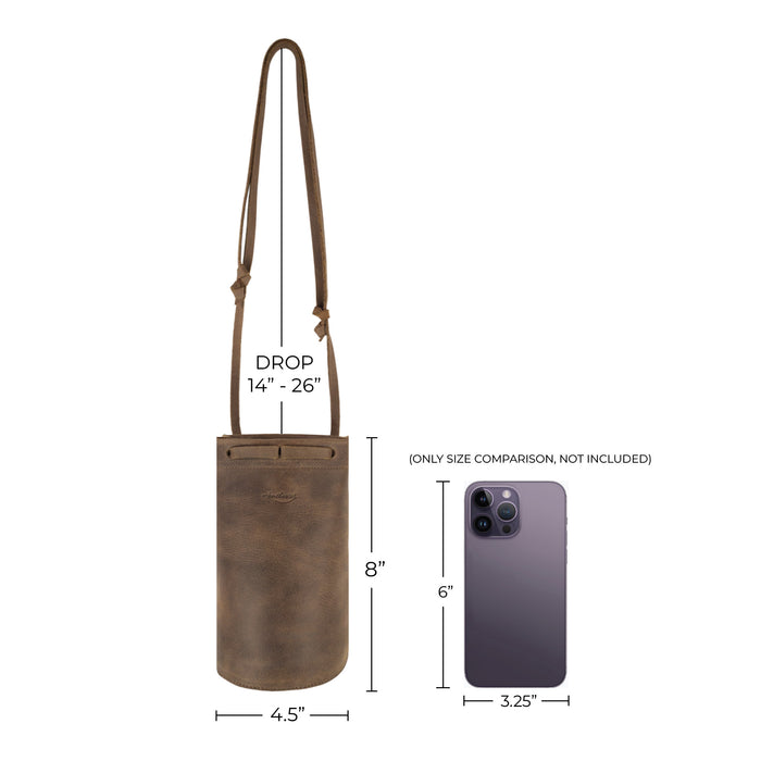 Cylinder-Shaped Shoulder Bag