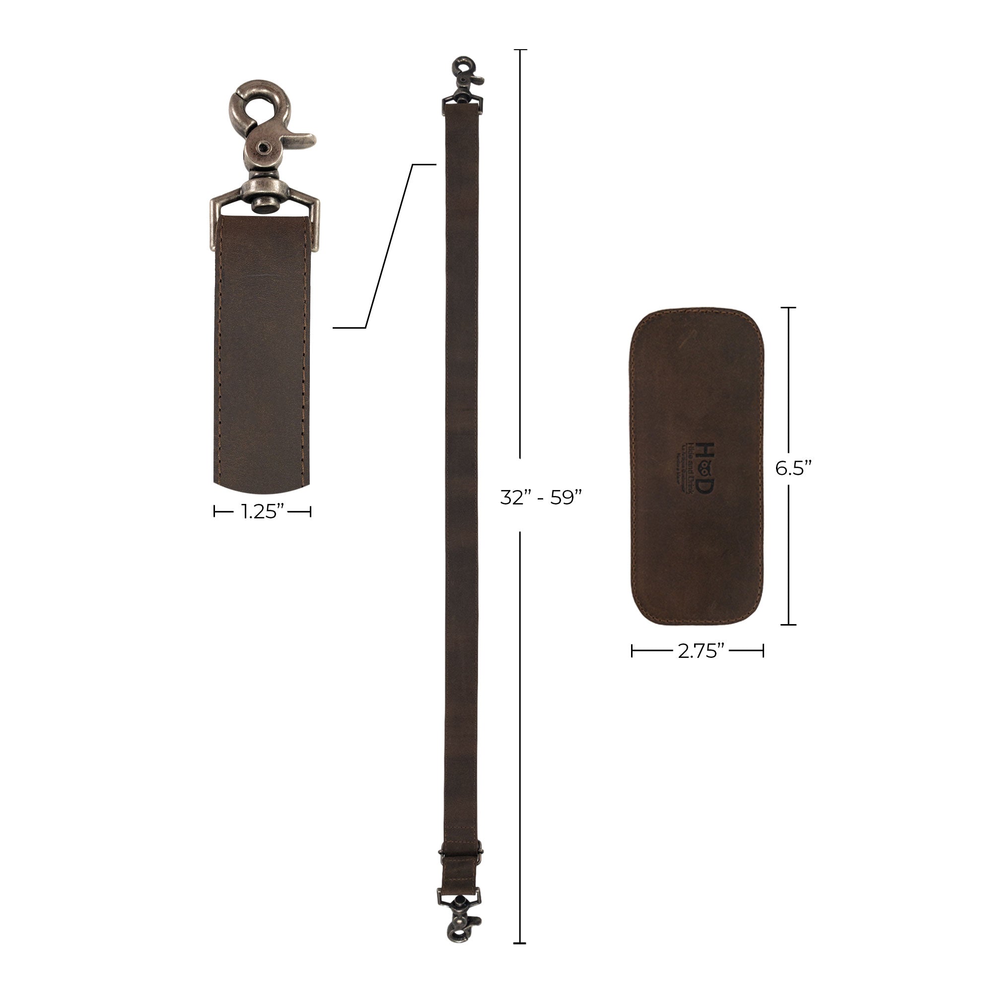 Duffle Bag Adjustable Strap Replacement - Stockyard X 'The Leather Store'