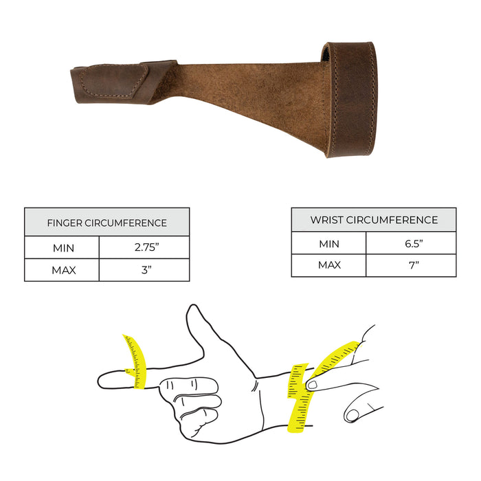 Archery Index Finger Protector - Stockyard X 'The Leather Store'