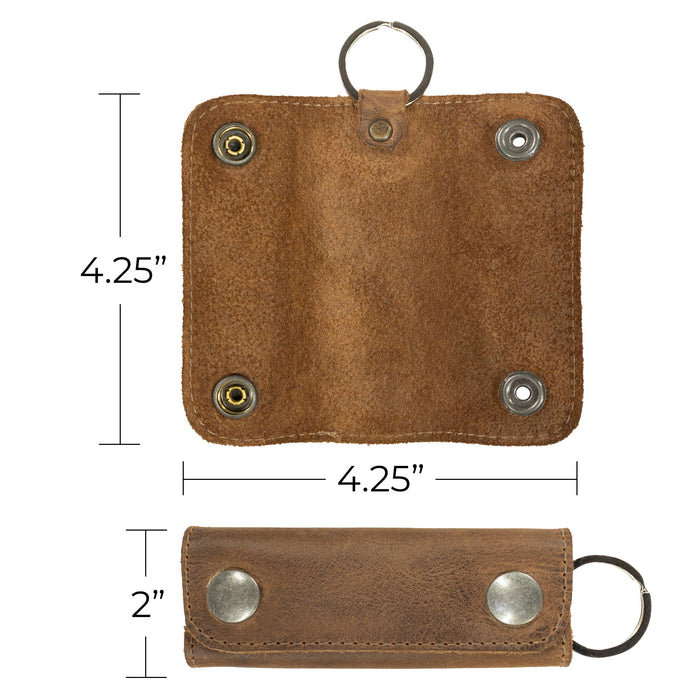 Double Snap Key Holder - Stockyard X 'The Leather Store'