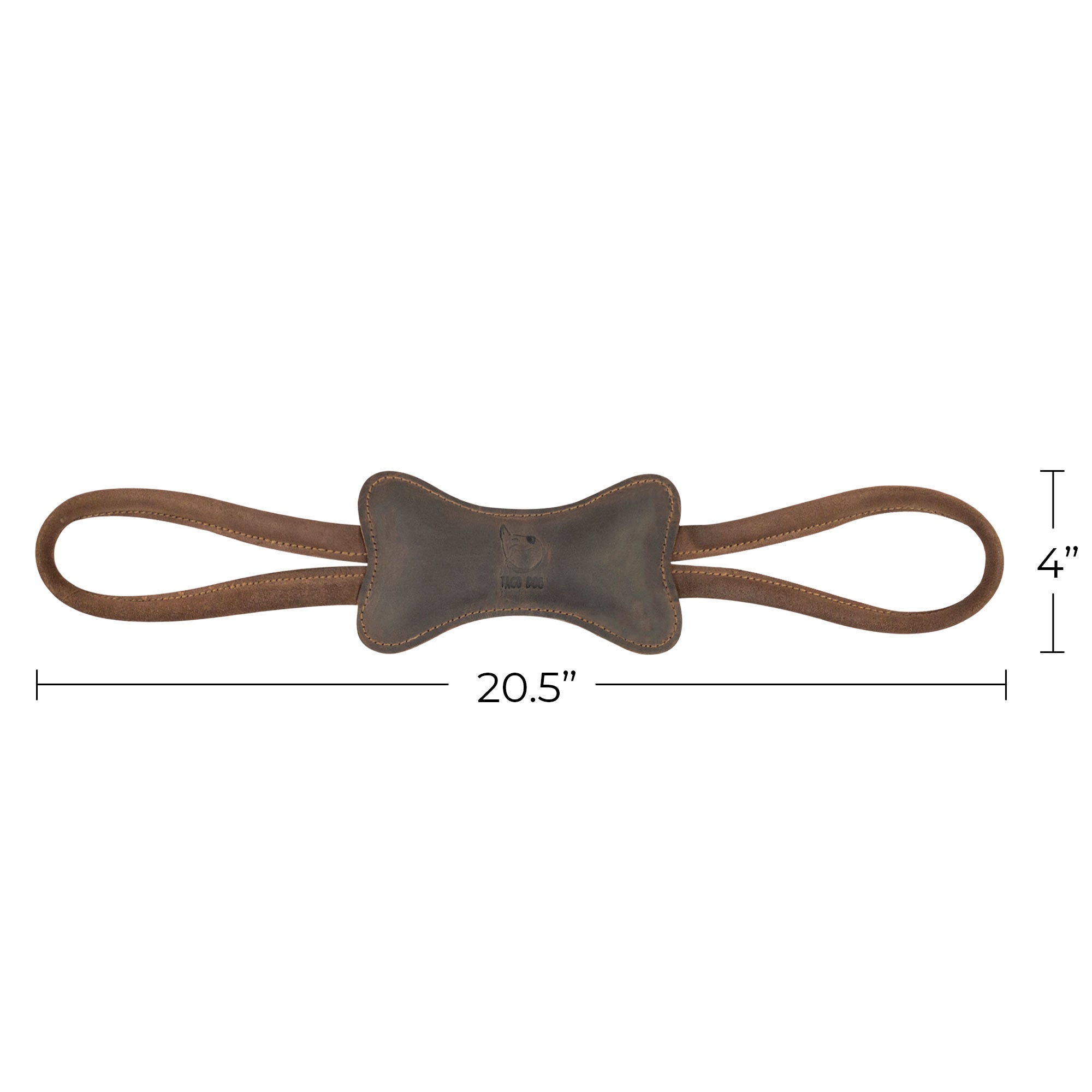 Double Handle Dog Tug Toy - Stockyard X 'The Leather Store'