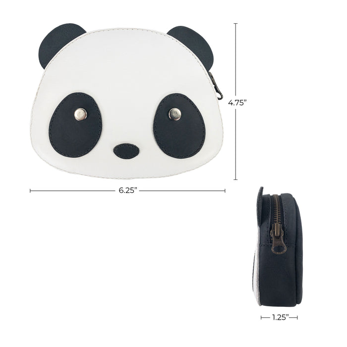 Panda Head Shape Wallet - Stockyard X 'The Leather Store'