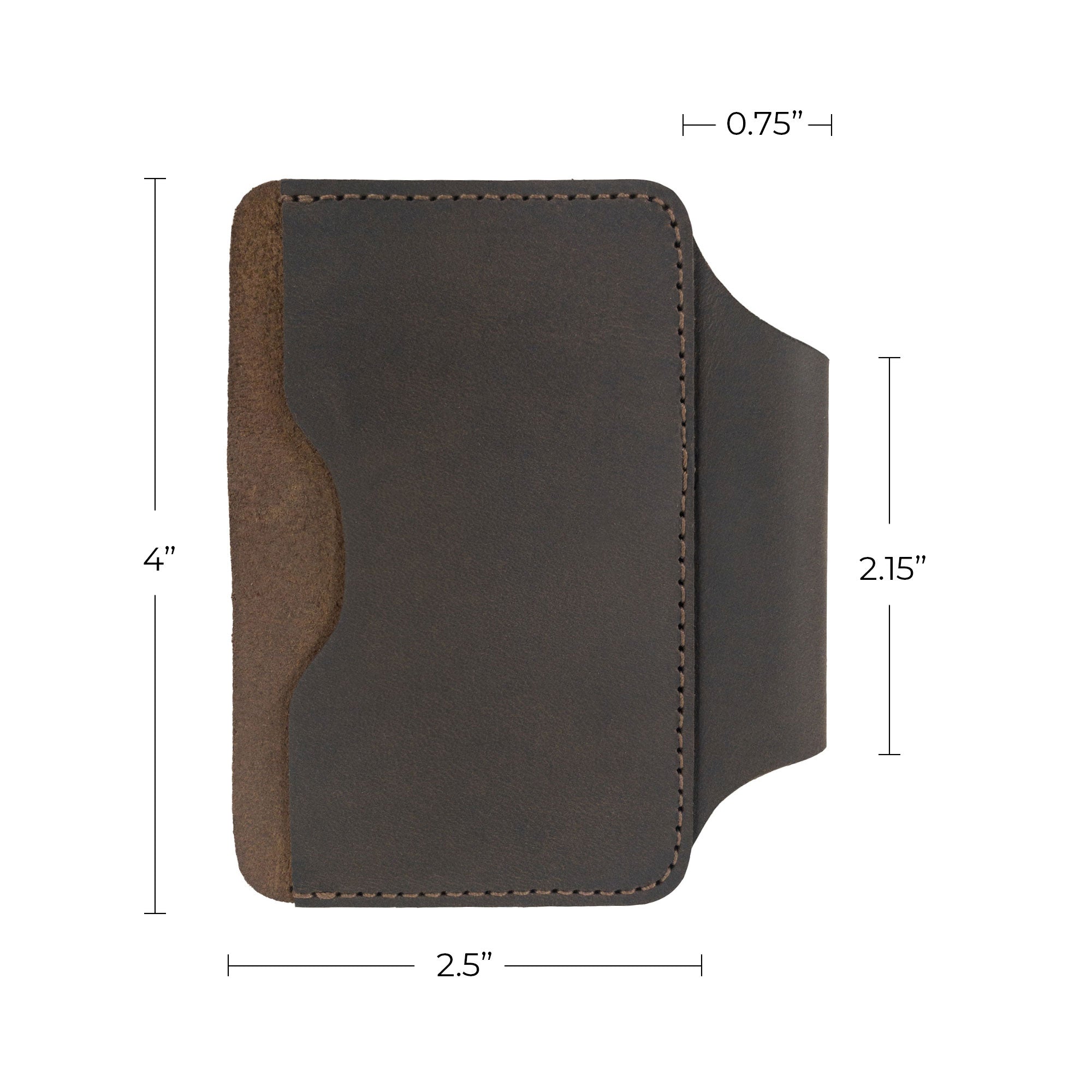 Tactical Small Sleeve for Cards and Space Pen - Stockyard X 'The Leather Store'