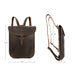Rounded Laptop Backpack with Adjustable Straps - Stockyard X 'The Leather Store'