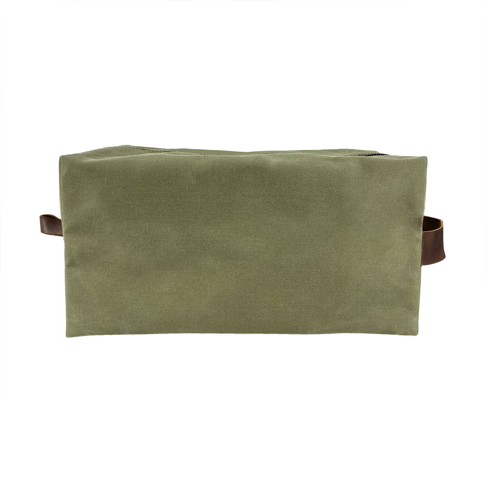 Waxed Canvas Travel Drawer - Stockyard X 'The Leather Store'