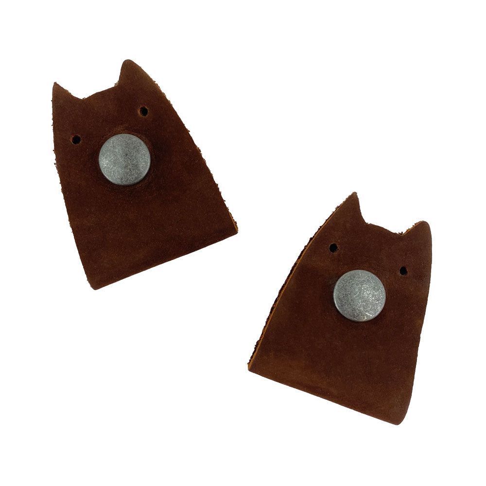 Cat Shaped Cord Keeper (2-Pack) - Stockyard X 'The Leather Store'