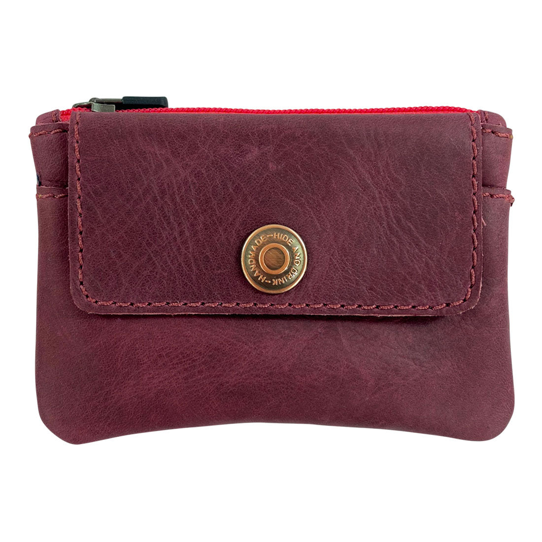 Key Holder Pouch with Zipper - Stockyard X 'The Leather Store'