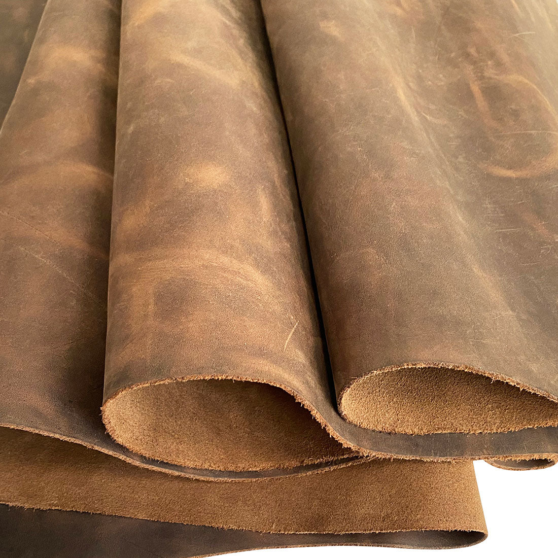 Full Sheet of Cowhide Size Varies 20 to 25 Square Feet - Stockyard X 'The Leather Store'