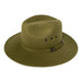 Indiana Eastwood Cowboy Style Hat Handmade from 100% Oaxacan Sheep's Wool - Forest Green - Stockyard X 'The Leather Store'