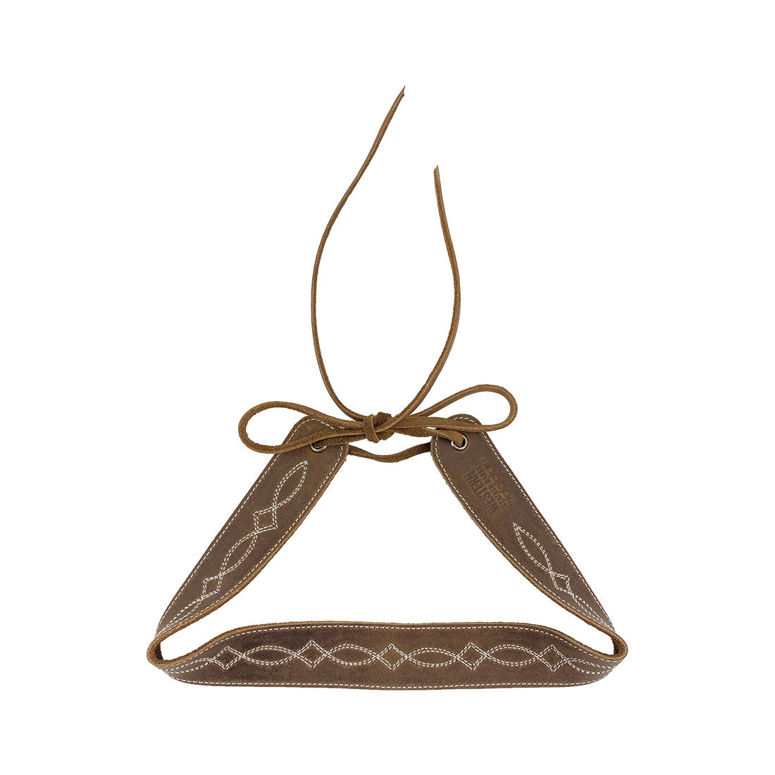 Rodeo Hatband with Cowboy Stitching - Stockyard X 'The Leather Store'