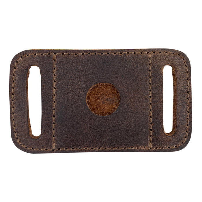 AirTag Sleeve for Dog Collar 1.25" Wide - Stockyard X 'The Leather Store'