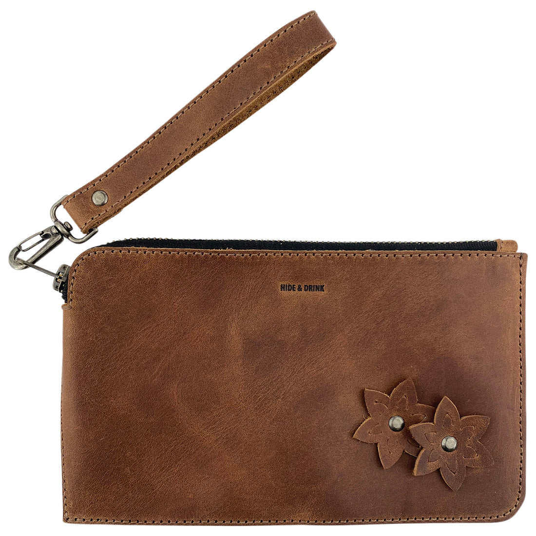 Flowered Clutch - Stockyard X 'The Leather Store'