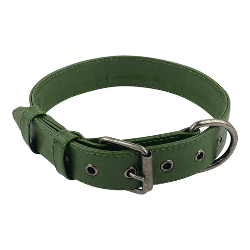 Cactus Leather Dog Collar - Stockyard X 'The Leather Store'