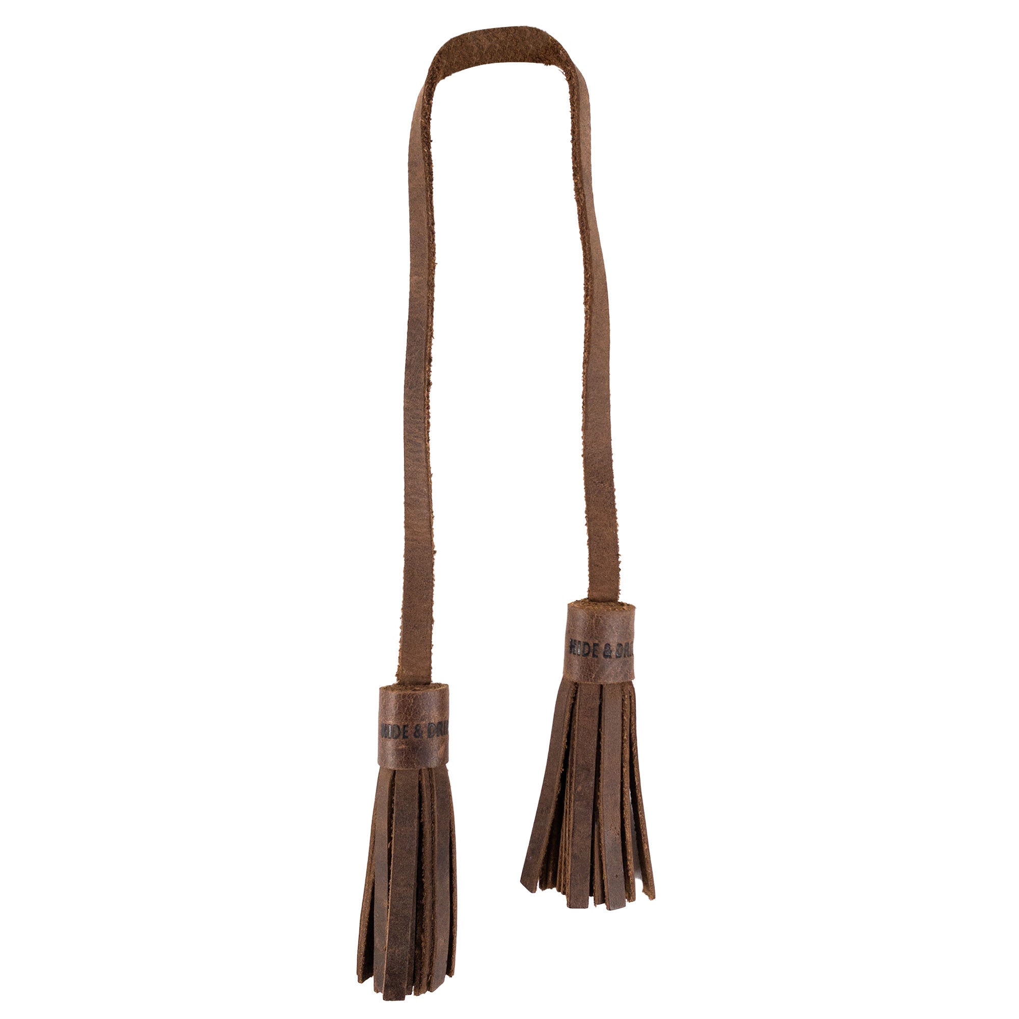 Hide & Drink Bag Accessory / Tassels made from high-quality full grain leather, featuring two tassels on a long strap. This rustic accessory is a great addition to bags, embodying artisan craftsmanship and durability. Labrador Ornament (2 Pack) / Hanging Labrador Decoration/Dog Ornament/Hanging Decoration for Purses, Handbags & Backpacks, Full Grain Leather, StockyardX, Small Batch Production, Hand Cut, Hand Sewn, Fire Branded, Artisan, Handmade in La Antigua Guatemala & Oaxaca Mexico.
