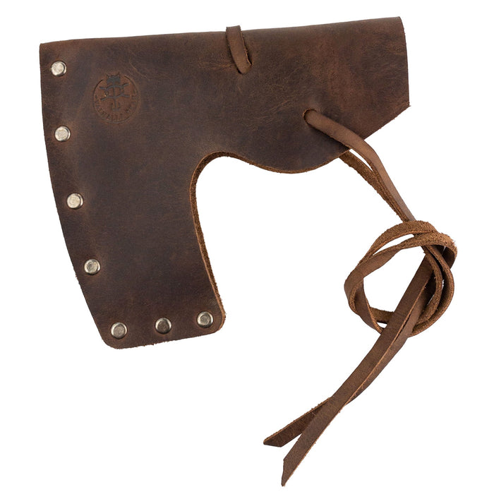 Axe Head Sheath with String — Stockyard X, The Leather Store