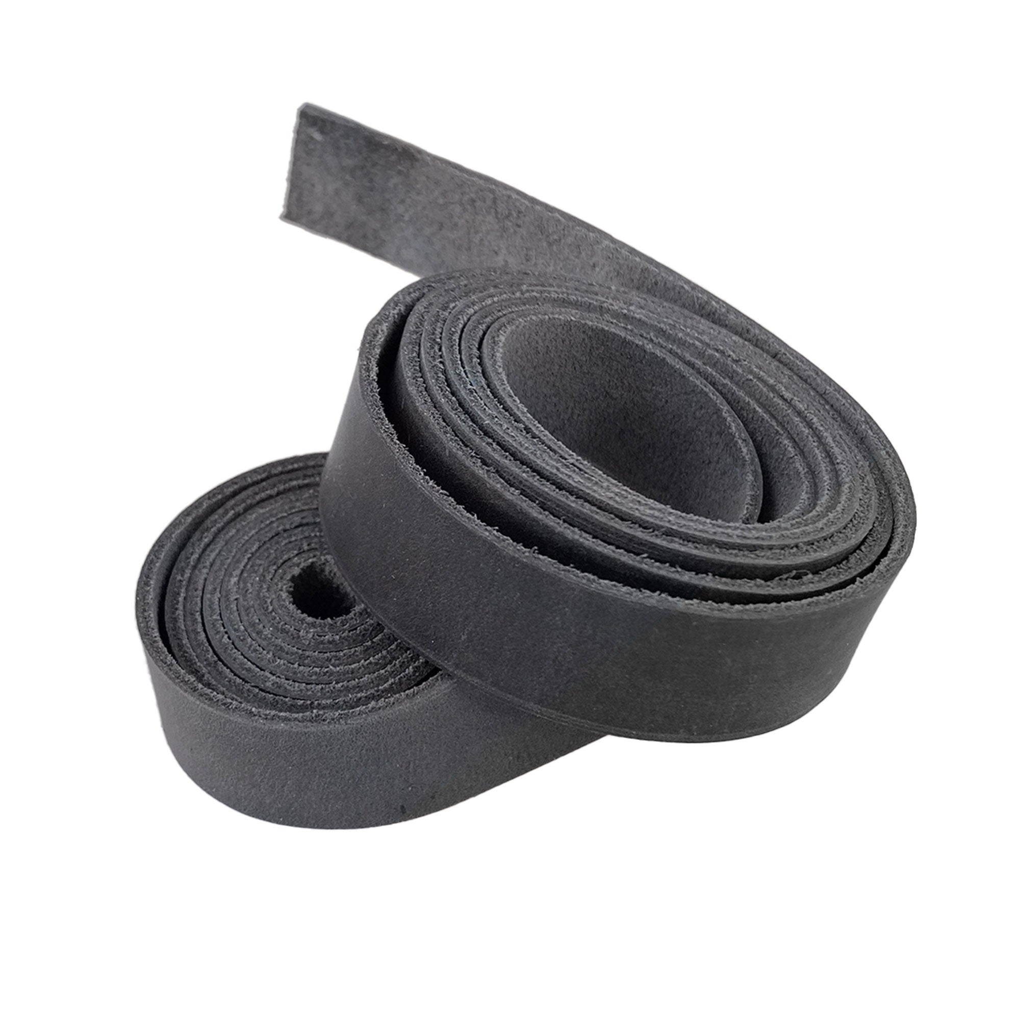 Cord Strap (72 x 0.75 in.) from Thick Full Grain Leather (2.6 to 2.8mm) - Stockyard X 'The Leather Store'