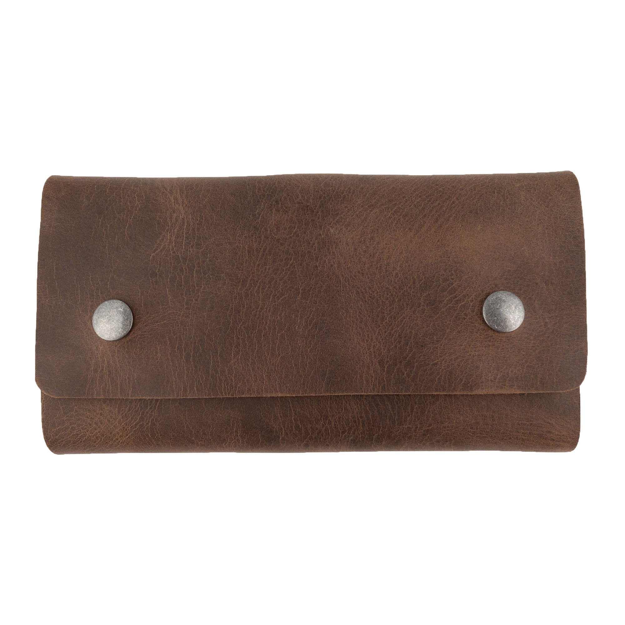 Hide & Drink's Playing Card Case made of Full Grain Leather, featuring a minimalist style with durable design for organizing and storing cards, perfect for travel and poker games. Handmade in La Antigua Guatemala & Oaxaca Mexico, with small batch production and artisan craftsmanship.