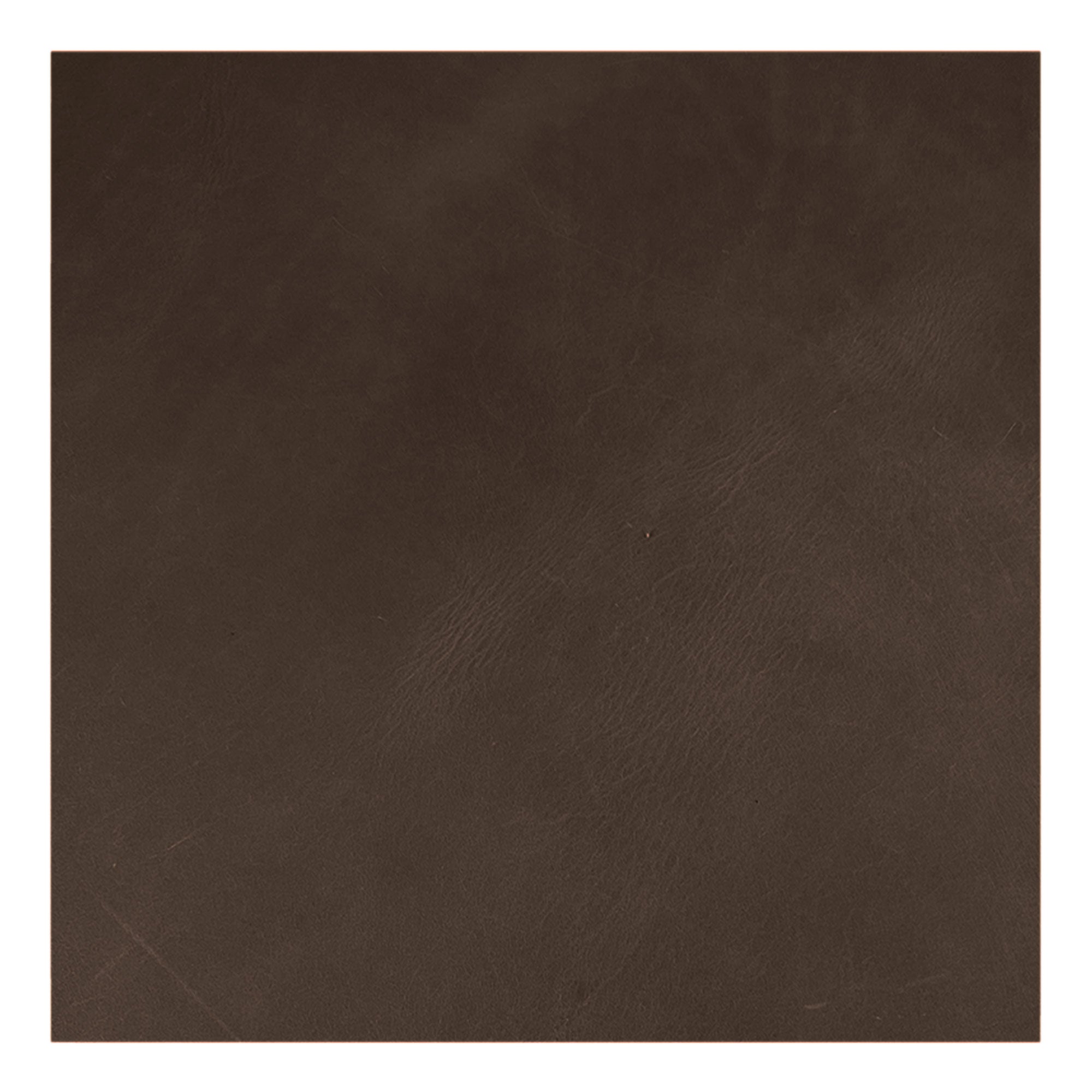Rich brown Leather Rectangle (12 X 12 in.) from Thick Full Grain Leather (2.6 to 2.8mm) by Leather Handcraft Supply Depot, perfect for hobby workshop and DIY projects. This strong and lightweight leather is hand cut and handmade, showcasing artisan craftsmanship.