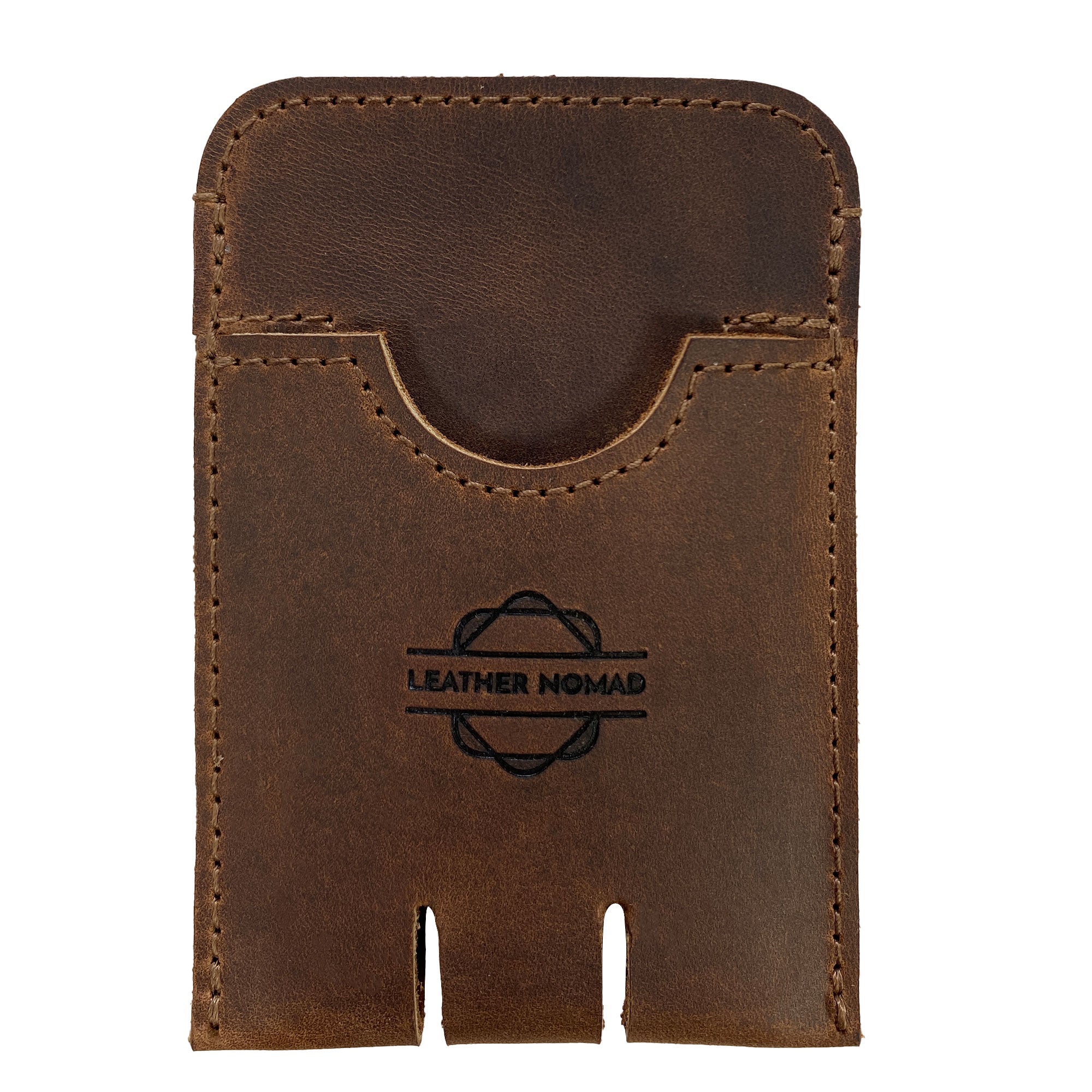 Push Card Holder - Stockyard X 'The Leather Store'