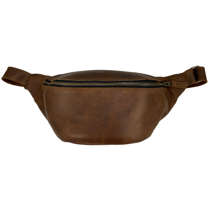 Zippered Fanny Pack - Stockyard X 'The Leather Store'