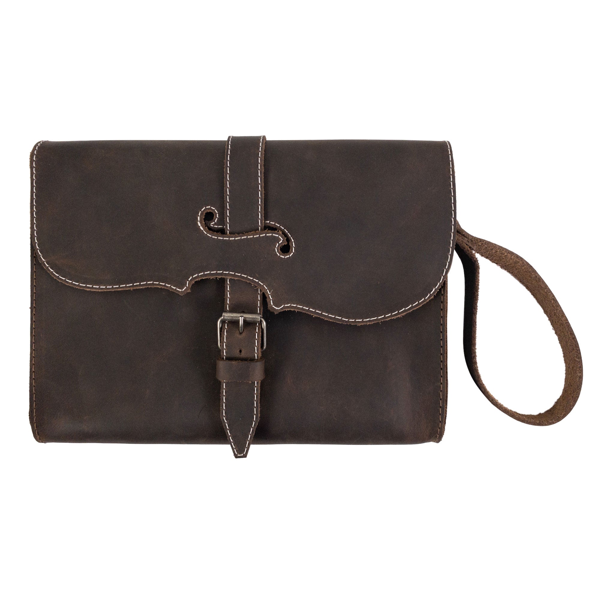 Violin Clutch Bag - Stockyard X 'The Leather Store'