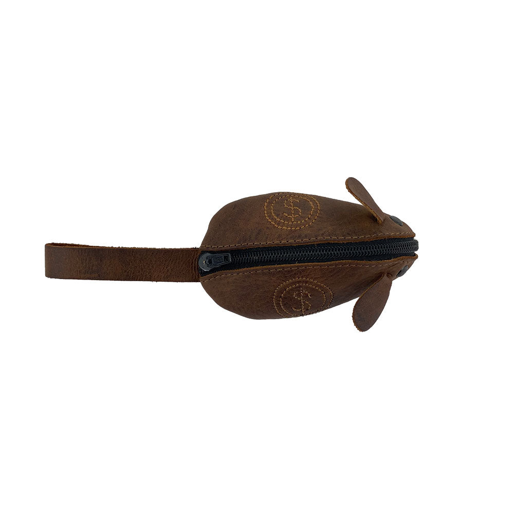 Mouse Coin Pouch Stitched Designs - Stockyard X 'The Leather Store'