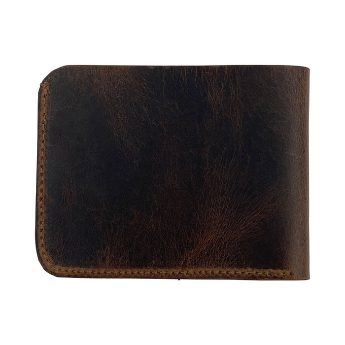 Rounded Bifold Wallet - Stockyard X 'The Leather Store'