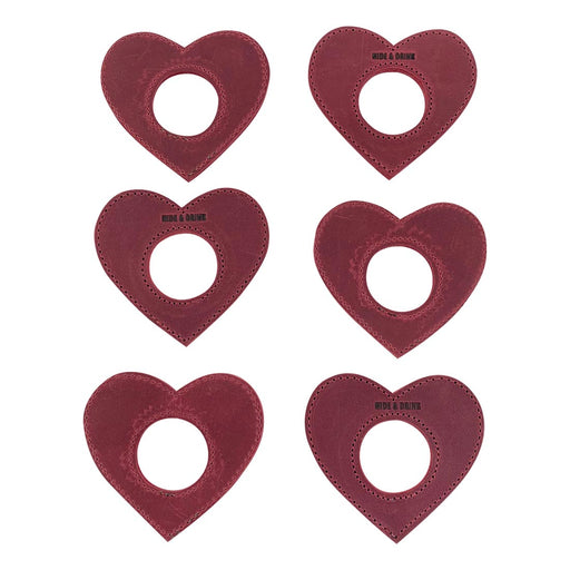 Heart Napkin Rings - Stockyard X 'The Leather Store'