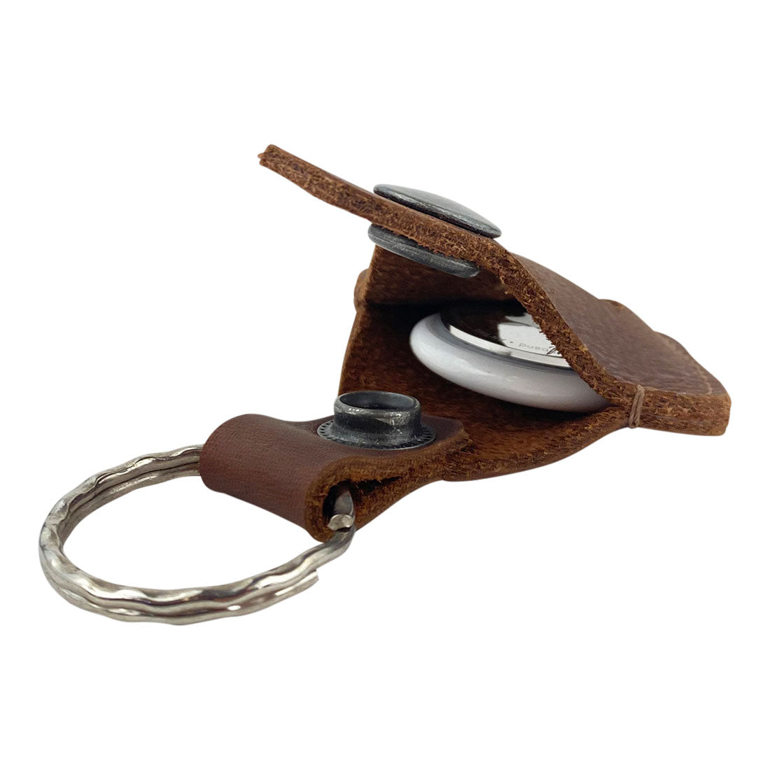 AirTag Diamond Keychain - Stockyard X 'The Leather Store'