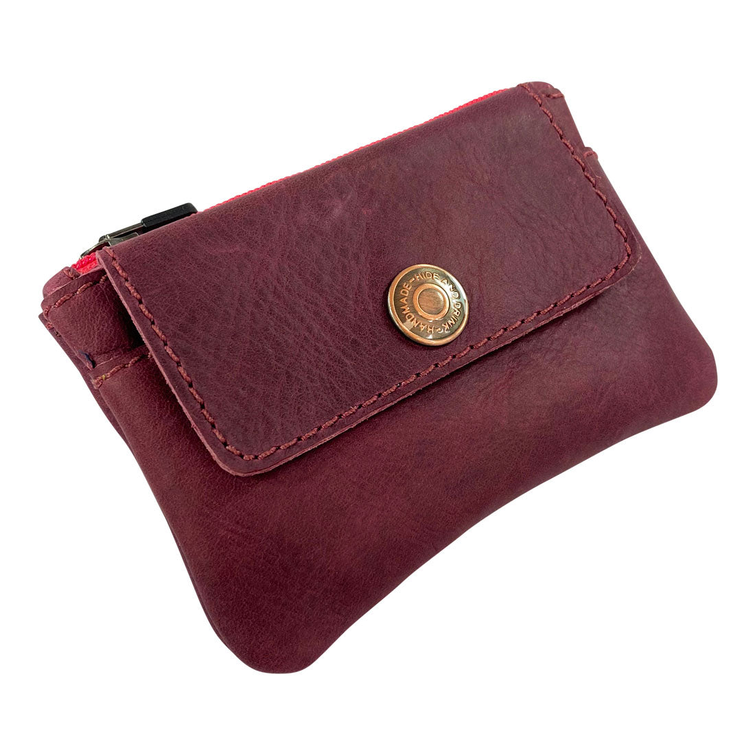 Key Holder Pouch with Zipper - Stockyard X 'The Leather Store'