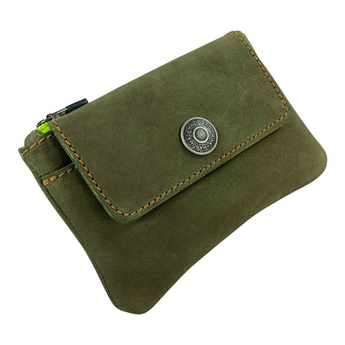 Key Holder Pouch with Zipper - Stockyard X 'The Leather Store'