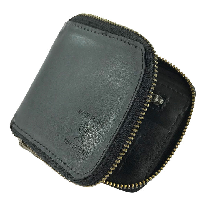 Fruit & Vegetable Leathers Bifold Zip Around Wallet - Stockyard X 'The Leather Store'